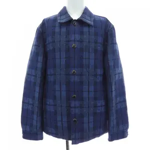 Pre-owned Louis Vuitton Denim Small Leather Goods Monogram Tartan Jacket