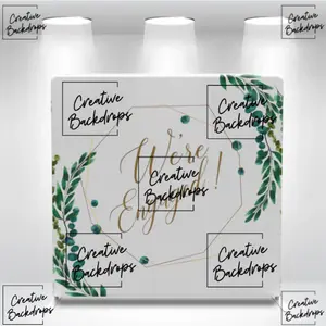 We Are Engaged White Theme Theme Background Backdrops