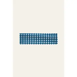 Infinity Headband in Navy Gingham
