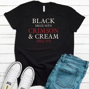 Black Mixed with Crimson and Cream Since 1913 T-Shirt, Delta Sigma Theta Sorority, Inc., DST, Gift