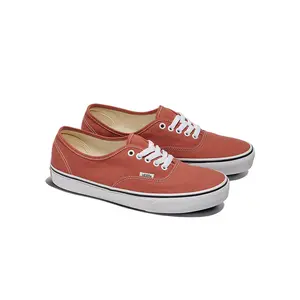 VANS Authentic Color Theory Auburn Heritage Low-Top Shoe with Round Toe Laces All Seasons Canvas Uppers & Signature Outsole Footwear