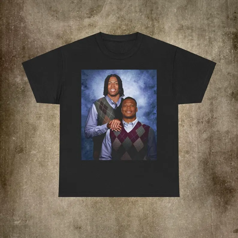 David Montgomery Jahmyr Gibbs Detroit Football T-Shirt, Step Brothers Football Shirt, Lions Football Shirt