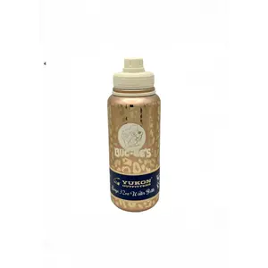 Buc-ee's Gold Leopard 32oz Water Bottle