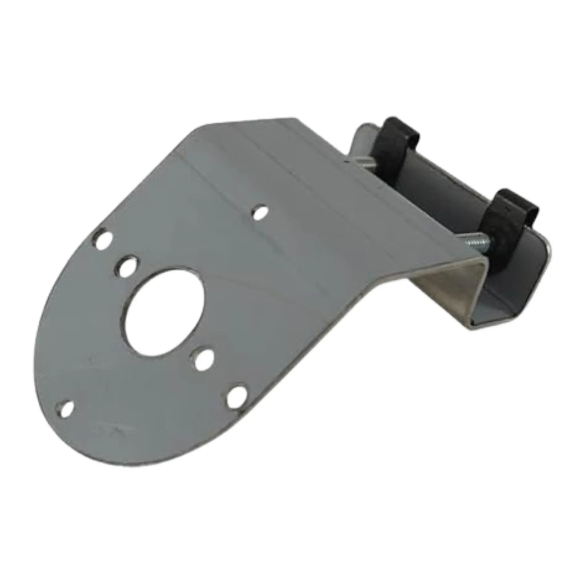 JML Kustoms Angled Outside-Facing Frame Light Bracket with Watermelon Hole, Stainless Steel Metal Clamp, Underglow Compatibility, Large Screw Holes Lighting Effect