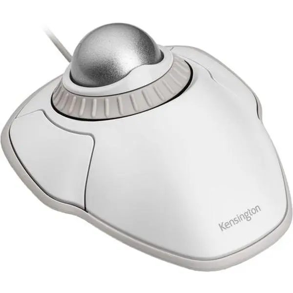 Kensington K72500WW All-Day Comfort & Scrolling Come Together in the Orbit Trackball with Scroll Ring