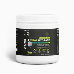 Warrior Code Vital Hydrate -  Advanced Electrolytes Post Workout Powder - Lychee Flavour