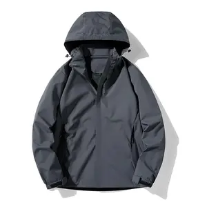 Factory Wholesale Custom Outdoor Waterproof Windbreaker Hiking Sportswear Breathable Mountaineering Camping Jacket
