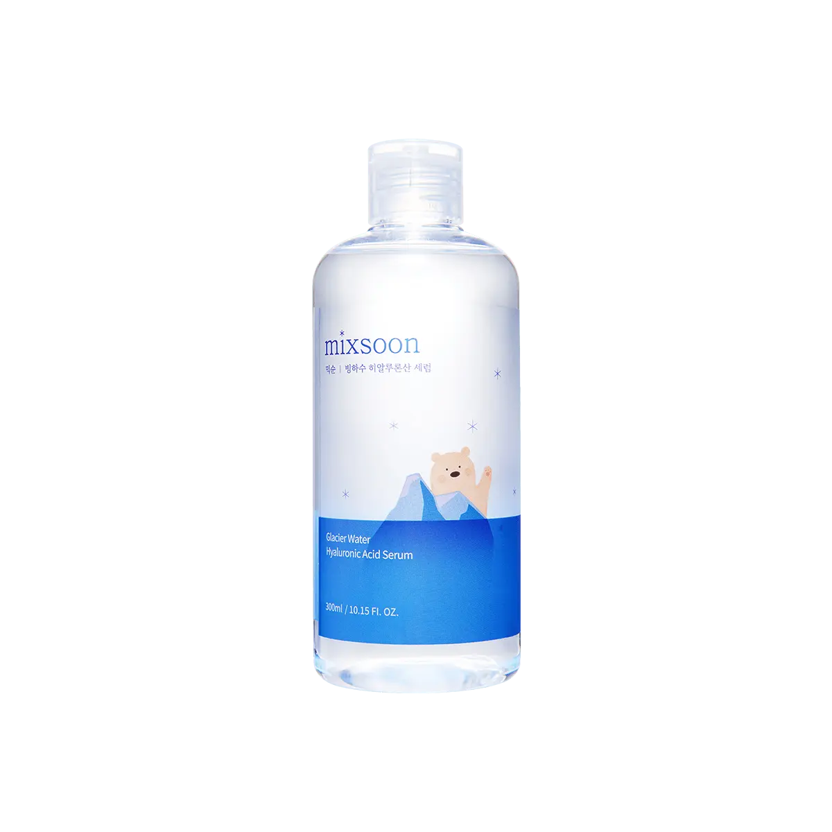 Mixsoon Korean Hyaluronic Acid Essence Toner - Glacier Water Hydrating & Moisturizing 300ml | Sensitive Skin Friendly | ENHYPEN Endorsed