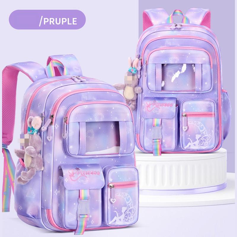 1 Piece Fantasy Princess Cute Cartoon Backpack, School Backpack, Casual Outdoor Bag, School Bag