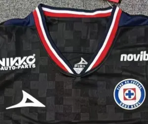 Cruz Azul Black Long Sleeve Jersey 2025 - Unique Cross Pattern & Premium Fabric | Fan Must-Have!