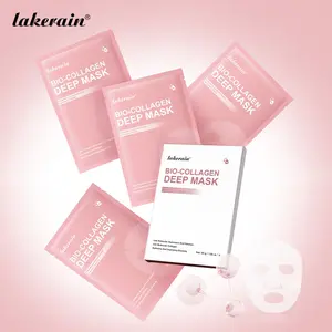 Bio-collagen Deep Mask, 12pcs Aloe Moisturizing Facial Care Masks for Firming Skin, Hydrating Facial Skin Care Product for Daily Use