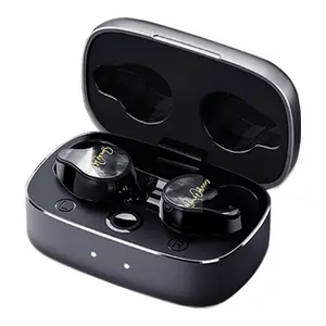 HM11+ Wireless Bluetooth Earbuds with 4 balanced armature drivers, delivering Hi-Fi sound for audiophiles. Equipped with 30dB noise reduction, IPX6 waterproof rating, up to 30 hours total battery life and dual-device connection. Customizable.