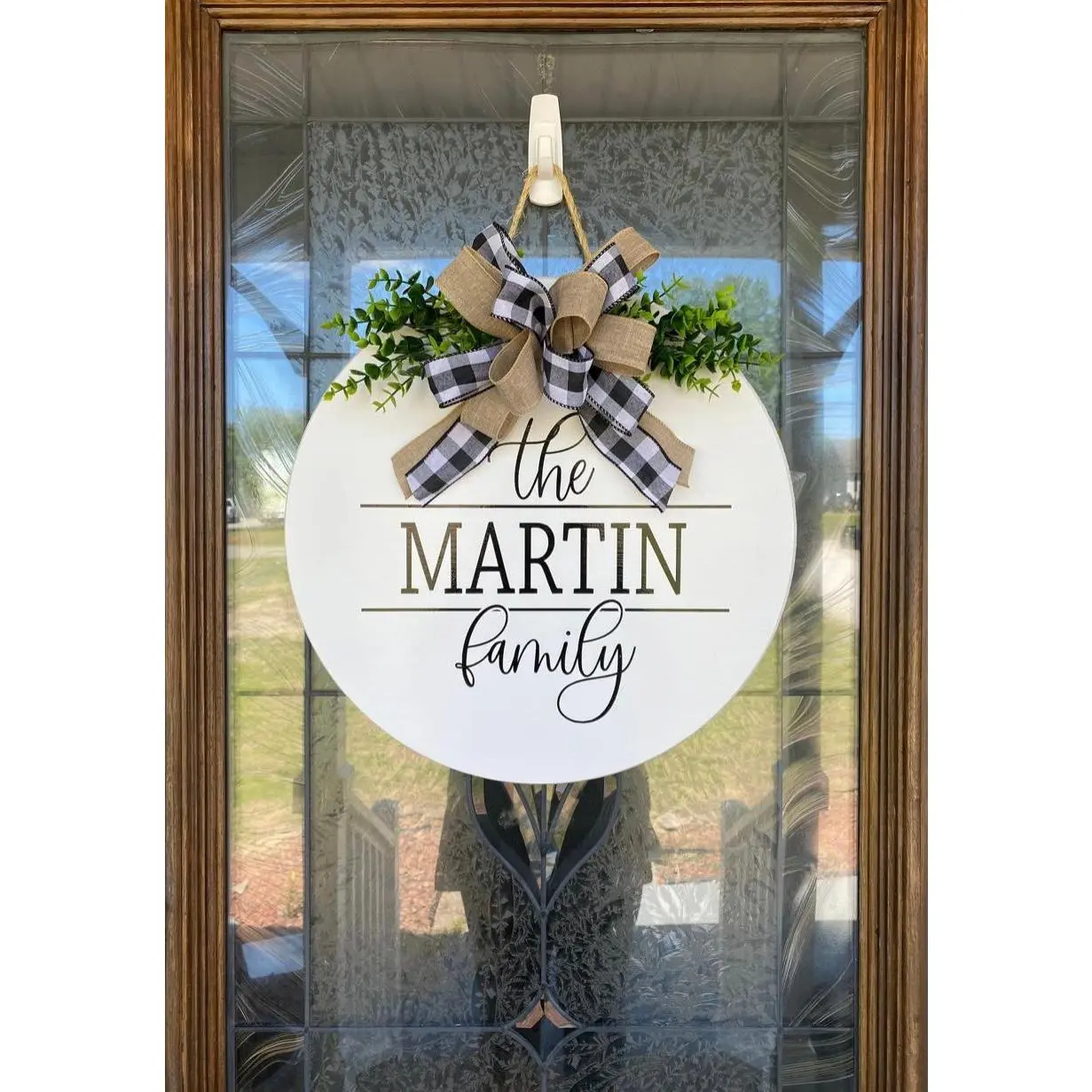 Door Hanger - Personalized Name Sign Door Hanger - Personalized Name Sign