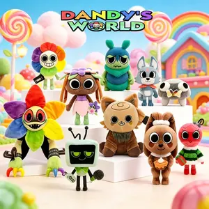 Dandy's World Soft Toy Set - 10-piece set. Suitable for collectors of game enthusiasts.