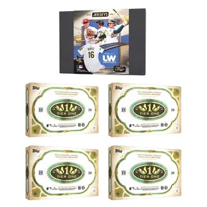 BREAK#227 THURSDAY 2026 Topps Tier One Baseball Hobby (x4) + 2026 UnderWraps MLB Signed Jersey Pick Your Team (MD) 06/25/26 01:00 PM EST or RIP ON FILL