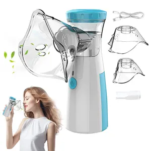 Portable Handheld Nebulizer - Nebulizer Machine for Adults and Kids Travel and Household Use, Handheld Mesh Nebulizer for Adults and Kids