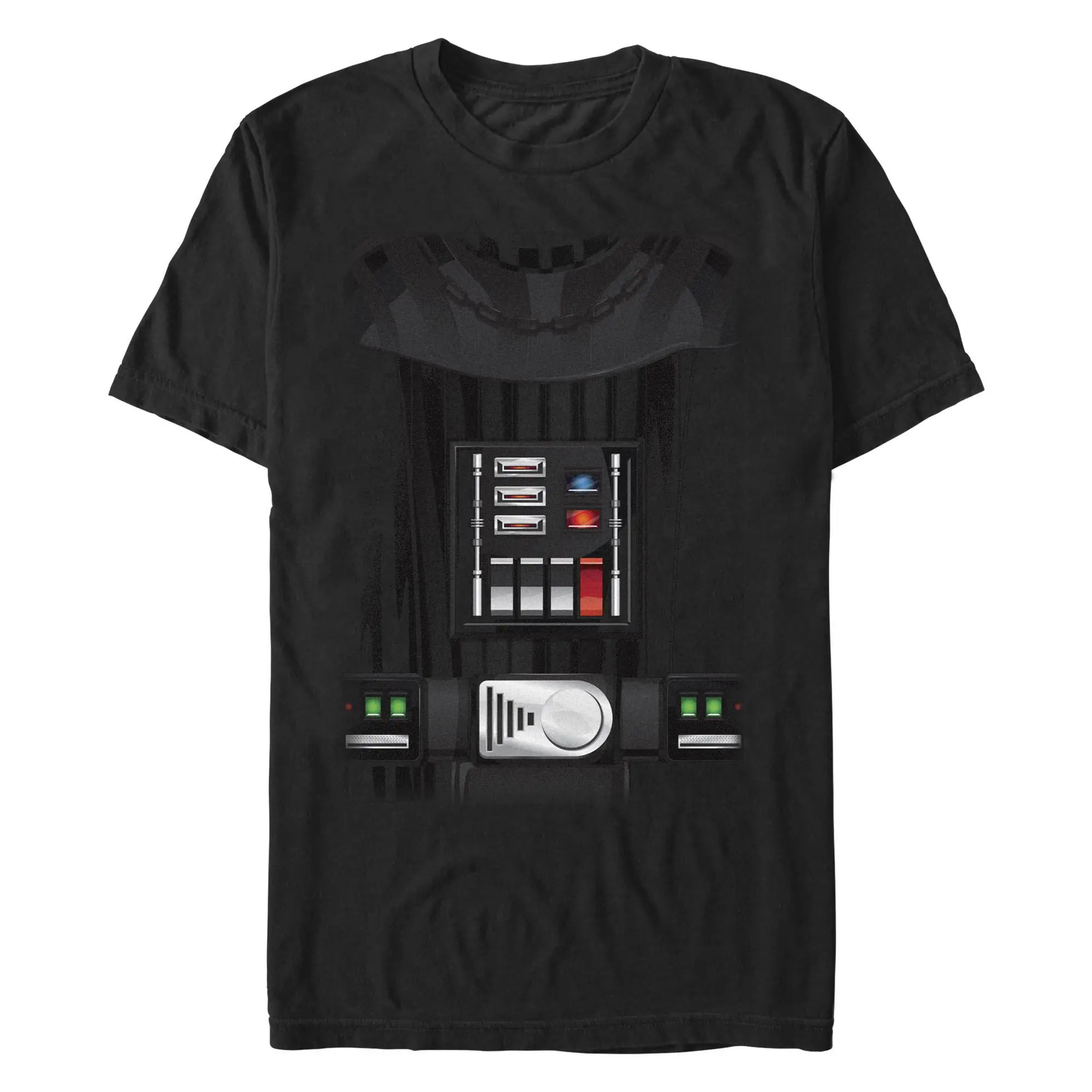 Men's Star Wars: A New Hope Darth Vader Costume Apparel, Casual Fashion Menswear Short-Sleeve T-Shirt