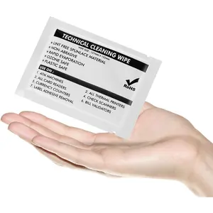 Technical Prep Pads Cleaning Wipes -  Wipes, Multi-Purpose Handy Wipes Cleaning Sheets for Surfaces, Printer, Industrial, Thermal Paste Remover (10PCS, 5"x6")