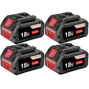 New BAT609 For BOSCH 18V CORE 18 Volt 8.0Ah High Performance Battery BAT618 Li-ion