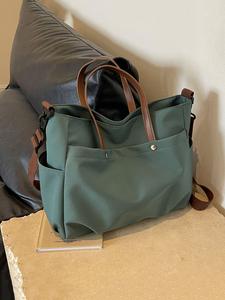 large capacity minimalist shoulder bag, casual versatile computer crossbody bag, crossbody bags for men all-match tote bag for fall going out, dating, shopping, office, class, purse women