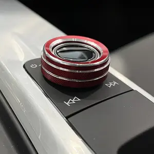 Volume Control Multimedia Knob Switch Trim Car Accessories Compatible for Audi A3 A4L A5 Q3 S4 S3 S5 Q5L