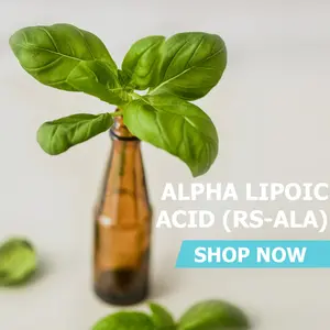 Alpha Lipoic Acid (RS-ALA) (Thioctic Acid) Healthcare Vitamin Dietary Supplement Fitness