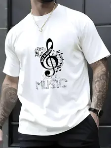 100% Cotton Life Is Better With Music Notes Musical Sheet Musician Music T-Shirt