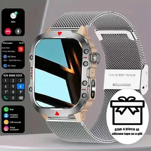 Motion Business Smartwatch with LED Light, Wireless Calling/dialing, Multiple Sports Modes, Message Alerts, Custom Wallpaper, Compatible with iOS/android, Waterproof Smart Watch