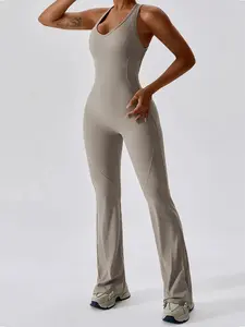 Athleti Full Flared Jumpsuit: Effortless Style, Maximum Comfort, and Versatile for Any Occasion
