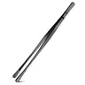 Kitchen Tweezers, Round Tip Tweezer Tongs For Cooking, Black Stainless Steel Food Tweezers, Multi-function Precision Serrated Tips Cooking Tongs Kitchen Serving Tong