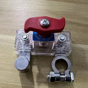 Battery Main Disconnect Switch Aluminum Alloy Vehicle Negative Cut-Off Switch Advanced Battery Management Efficient Power Cut-Off Switch
