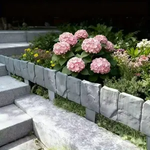 10/20 pieces of garden boundary board, thickened plastic fence courtyard villa decorative small fence