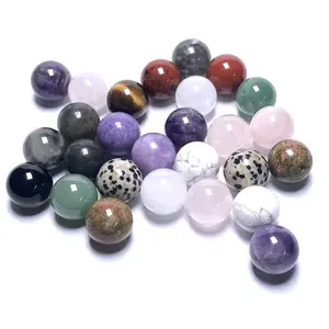 Mix crystal mini sphere random 1.5cm 18pcs Mix crystal mini sphere random 1.5cm 18pcs
