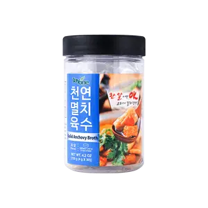 JAYONE Korean Anchovy Broth Concentrate Tablets - 30ct 120g, Natural Umami Flavor Enhancer for Soups, Stews & Cooking