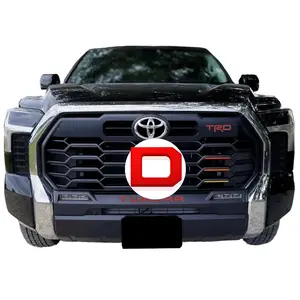 3D Grille letters badges insert Compatible for 2022 2023 2024 2025 TUNDRA Models strong 3m adhesive Anti FadeCoating red Car Truck Decal Car Decorative Sticker Vehicle Exterior Decoration Bumper Sticker Automotive Accessories