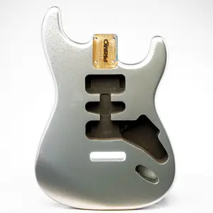 PRiMO Replacement Strat Body - Silver Sparkle