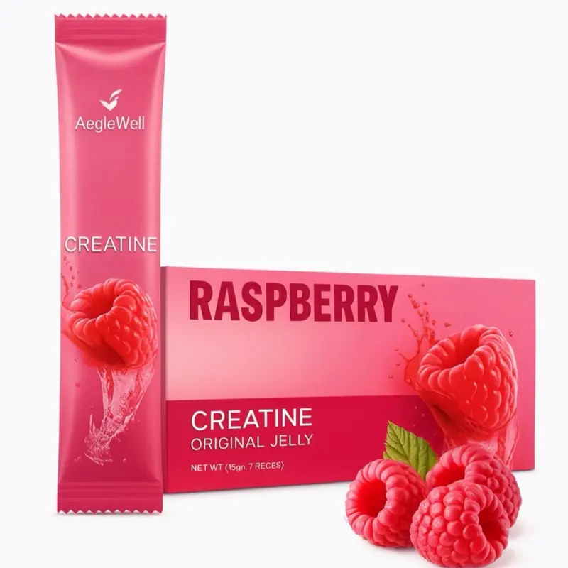 Creatine Sticks – Delicious Raspberry Flavor | Energy, Strength & Endurance Boost Vitamin Gummy Chews