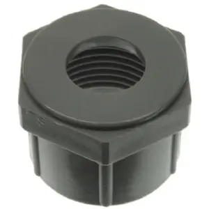 212 MAIN Plastic Ballcock Supply Coupling Nut, 1.12x0.87 in, Ballcock Couplings, Pack of 6, Pack Of Six