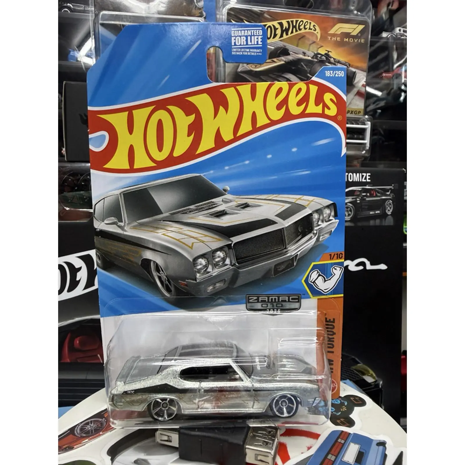 Hot Wheels Zamac Car Model 1/10 Scale Collectible Toy Vehicle for Kids and Adults