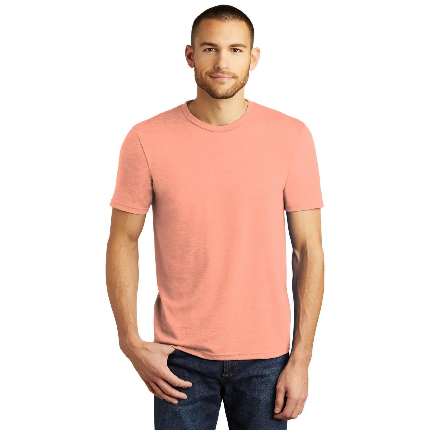 Heathered Dusty Peach