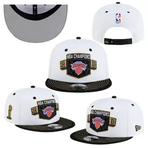 New York Knicks Team 2026 NBA Champions Snapback Hat – Adjustable Flat Brim Basketball Cap, Finals Championship Fan Gift, Limited Edition