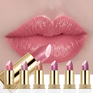6Pcs Velvet Lipstick Set - Shimmer & Matte Finishes, High Pigment Red Tones for Party, Music Festival, Halloween & Christmas Makeup | Long-Lasting, Waterproof, Smudge-Proof Lip Gloss | Perfect Gift for Valentine's Day, Cosplay & Everyday