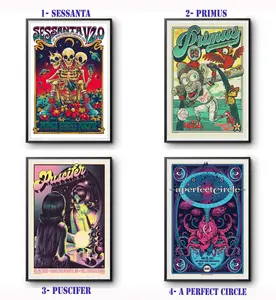 NEW! Sessanta V2.0, Primus in Maryland Heights, MO May 29 2025 Tour Poster