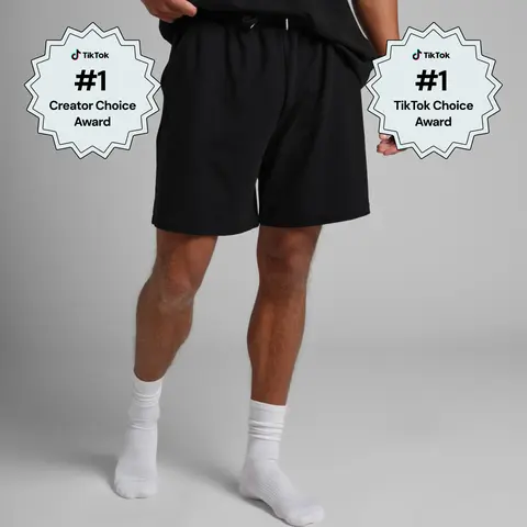Comfrt | Luxe Terry Short | Men's Soft Micro French Terry Shorts Oversized Heavyweight Bottom