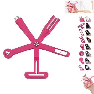 8 in 1 Cat Eye Magnet for Nail, Multifunctional Nail Magnets for Nail Art with Steel Ball, Strong Magnetic Nail Design Tools Nail Magnets for Cat Eye Gel Polish, for Home DIY & Salon, Nail Art Accessories
