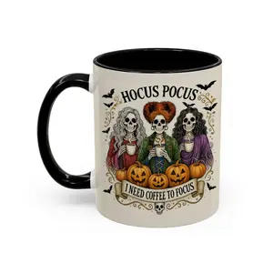 Hocus Pocus I Need Coffee To Focus Funny Coffee Mug - wic10052