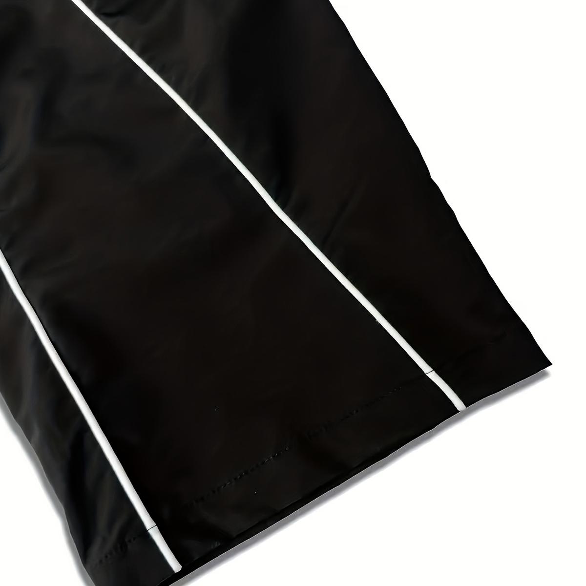 Men's Street Style Jogger Pants - Lightweight polyester fiber joggers, quick-drying loose high street overalls, suitable for street dancing, suitable for daily wear, part of the streetwear collection | Waistband design | Gloss surface treatment