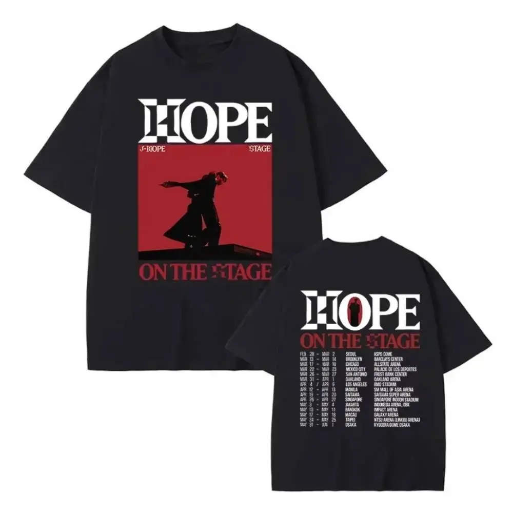 J-Hope Hope On The Stage Tour Double-Sided T-Shirt – Vintage Concert Graphic Tee