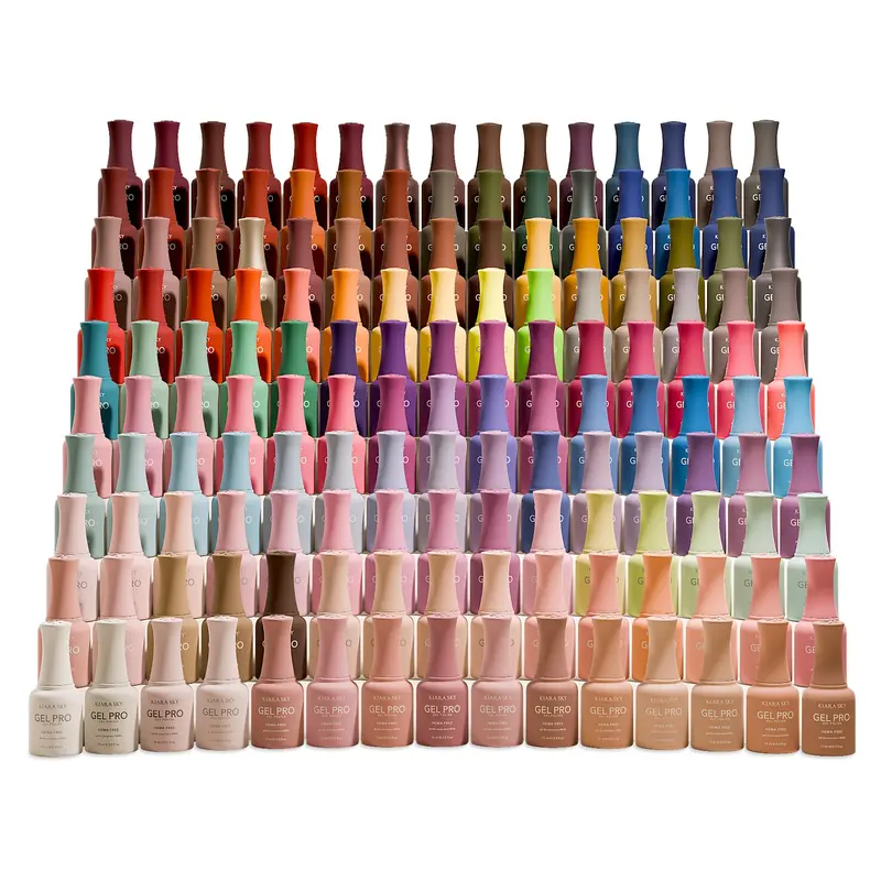 KIARA SKY Gel Pro HEMA-FREE Gel Polish Collection, 0.5 Fl Oz in each Bottle, 150 Colors