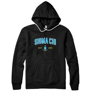 Personalized Sigma Chi Classic Pullover Hoodie